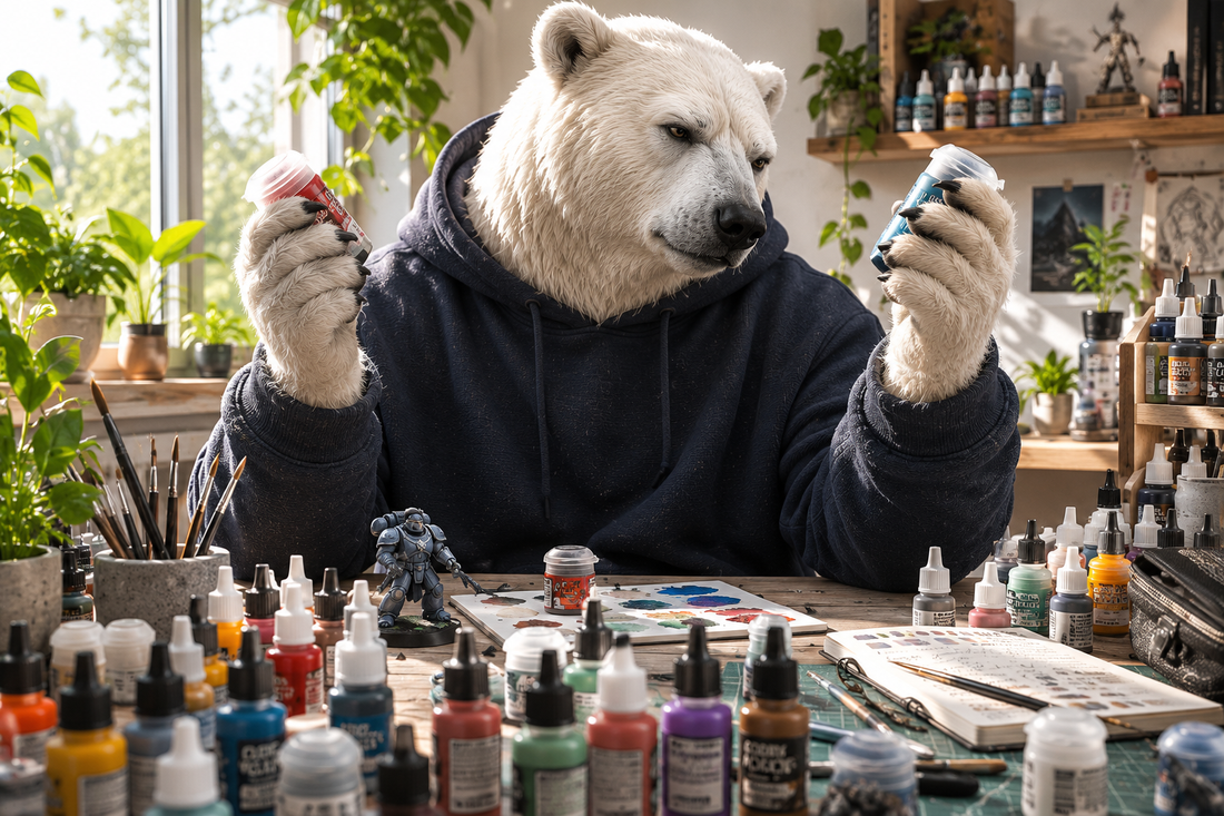 Tester d'autres peintures pour figurines : pourquoi? & Outil de comparaison.