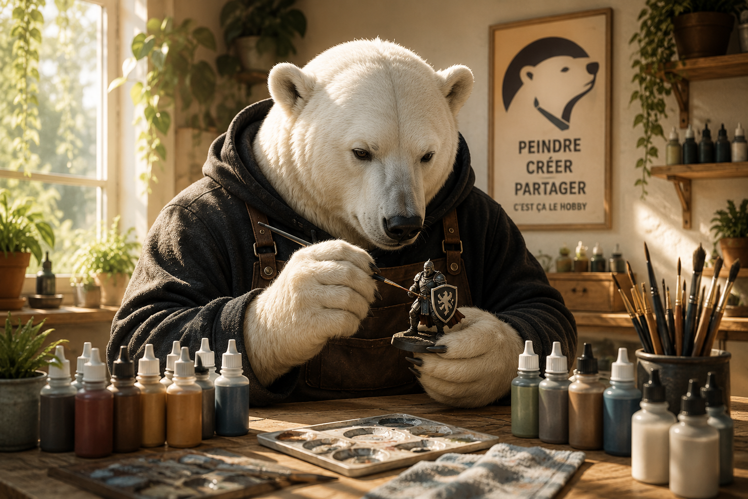 Peintures pour figurines, maquettes et décors