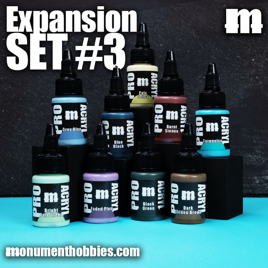 Pro Acryl Expansion Set #3 - 9 Colors