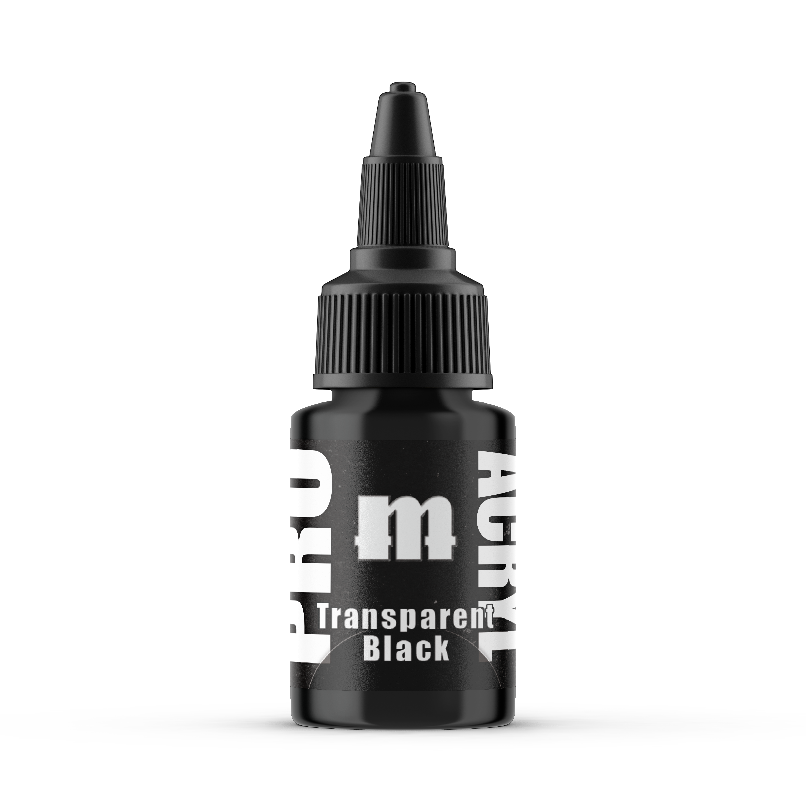 Pro Acryl Transparent Black 22 ml