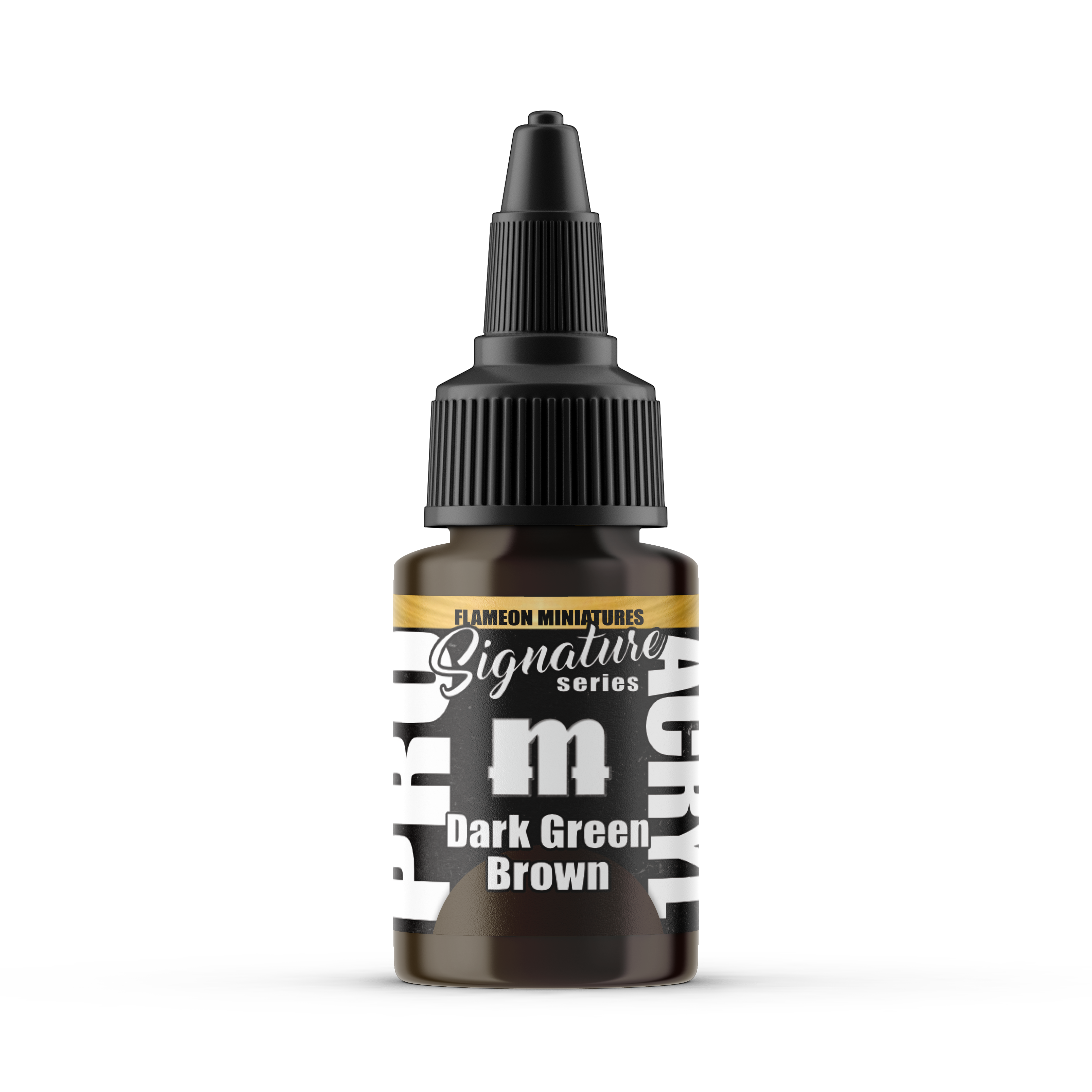Pro Acryl Flameon Dark Green Brown 22 ml