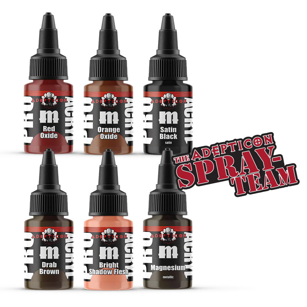 Adepticon Spray Team Singnature Set - 6 Colors