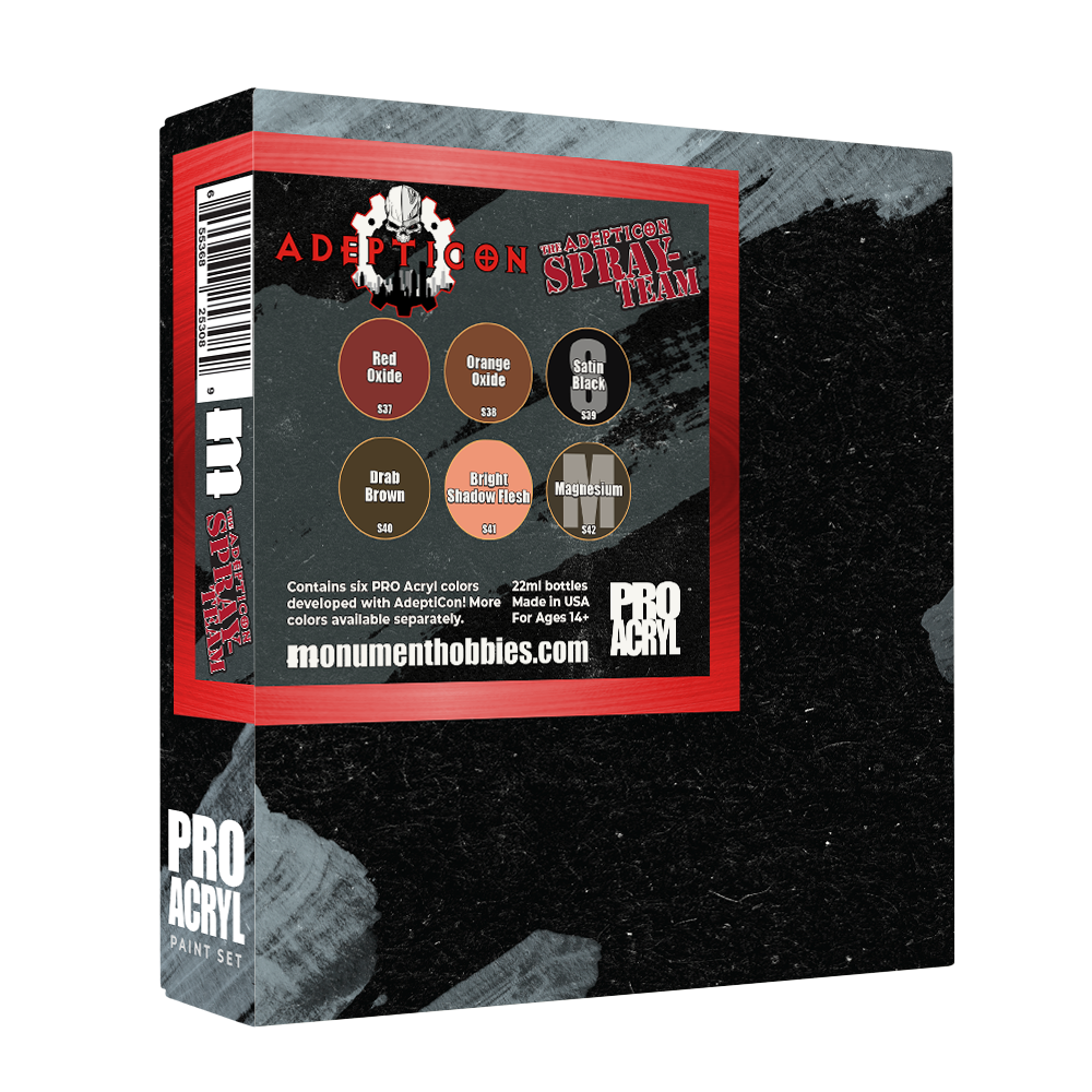 Adepticon Spray Team Singnature Set - 6 Colors